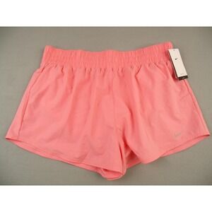 Nike Shorts Women Extra Large XL Pink Dri Fit Running Jogging  Athleisure NWT